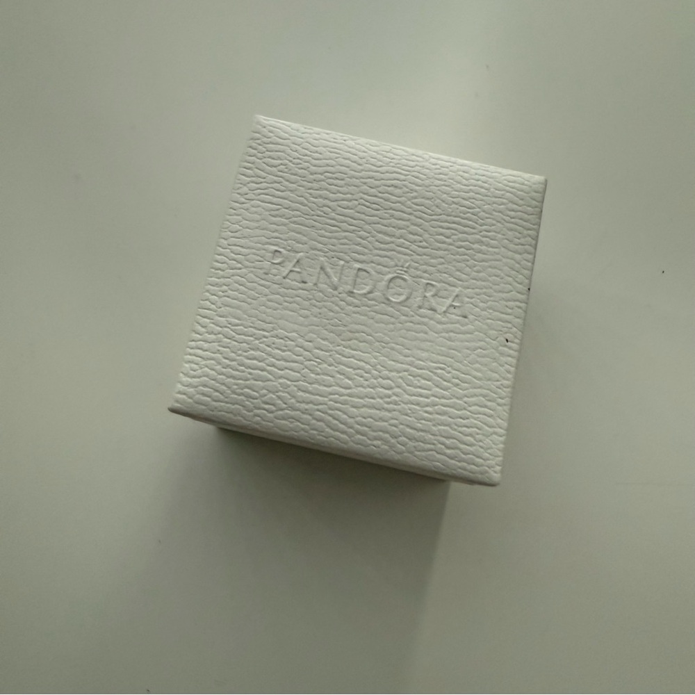 Pandora White Jewellery Box EMPTY
